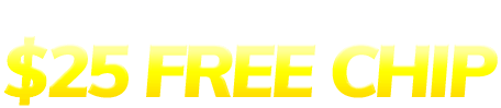 14 Red 25 free chip